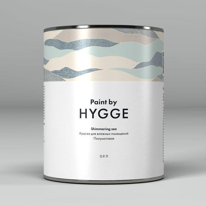 Интерьерная краска Shimmering sea - Paint by HYGGE